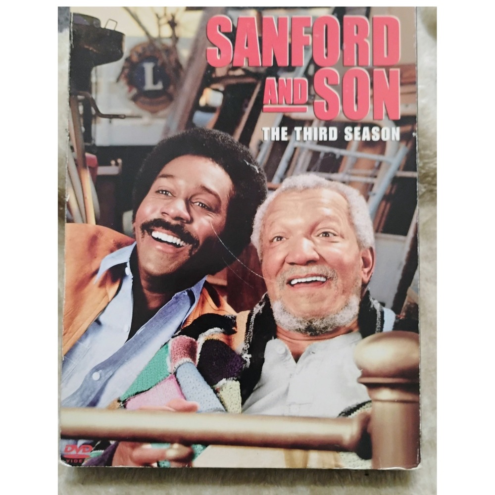 Sanford and Son The Third Season DVD Box Set Redd Foxx Demond Wilson 70s Sitcom
